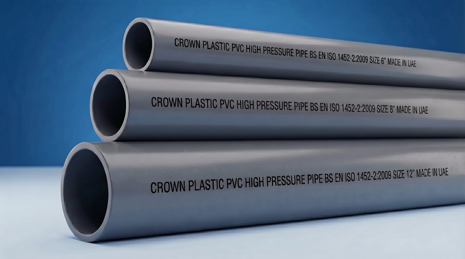 PVC High Pressure Pipes BS EN ISO 1452-2: 2009 (Inch)